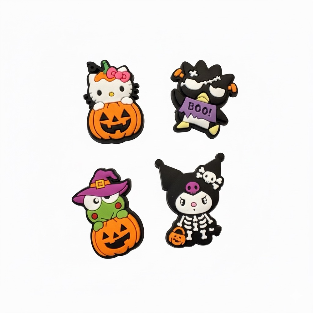 🎃Bundle 2/15🎃 Sanrio Croc Charms Set Hello Kitty Keroppi Badtz-Maru Kuromi